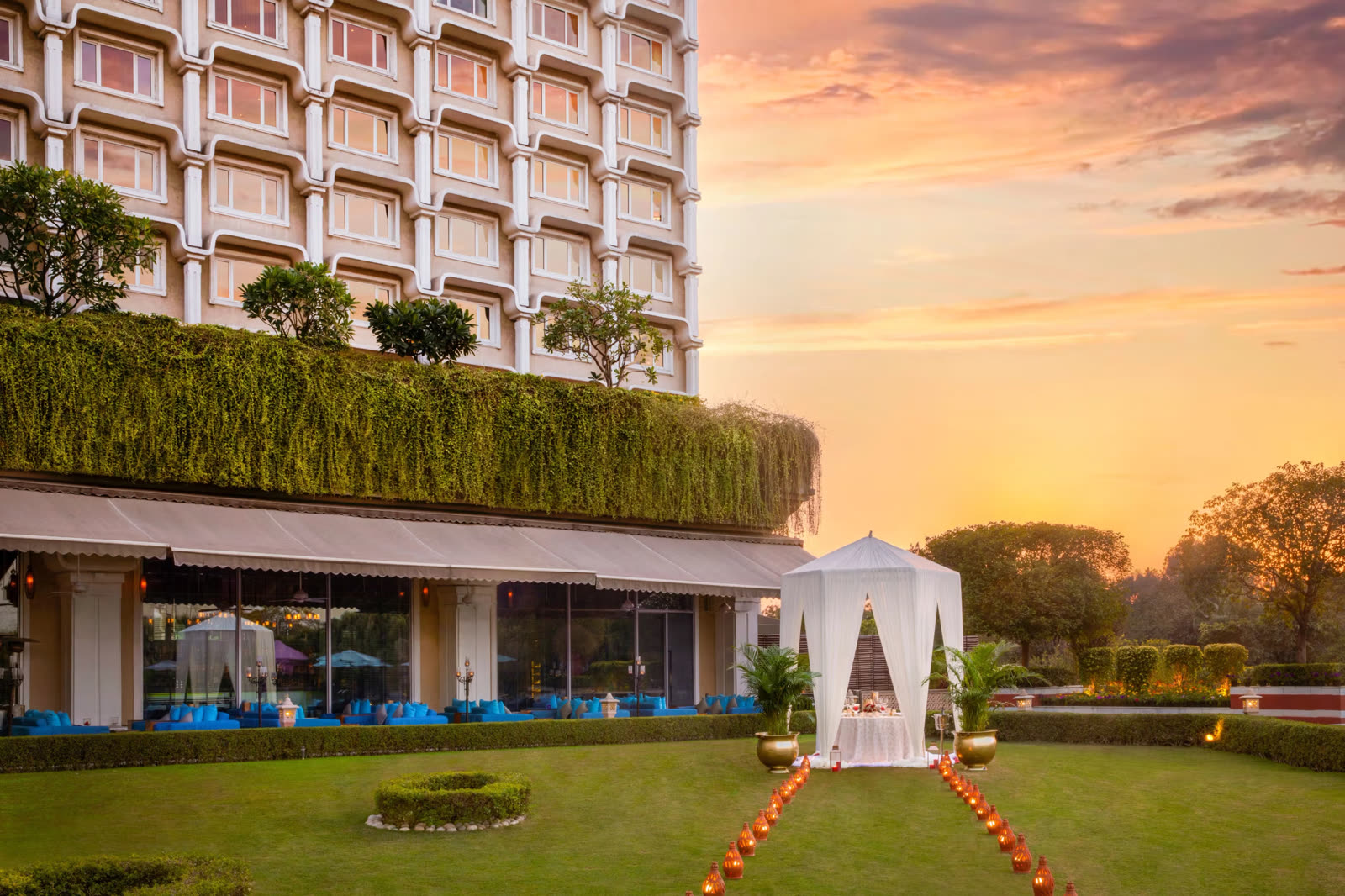 Taj Palace in Delhi, India