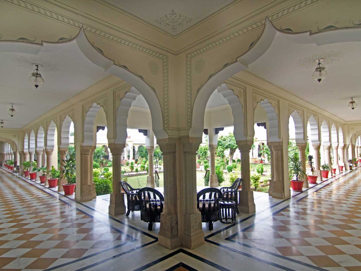 Amar Mahal in Orchha, India