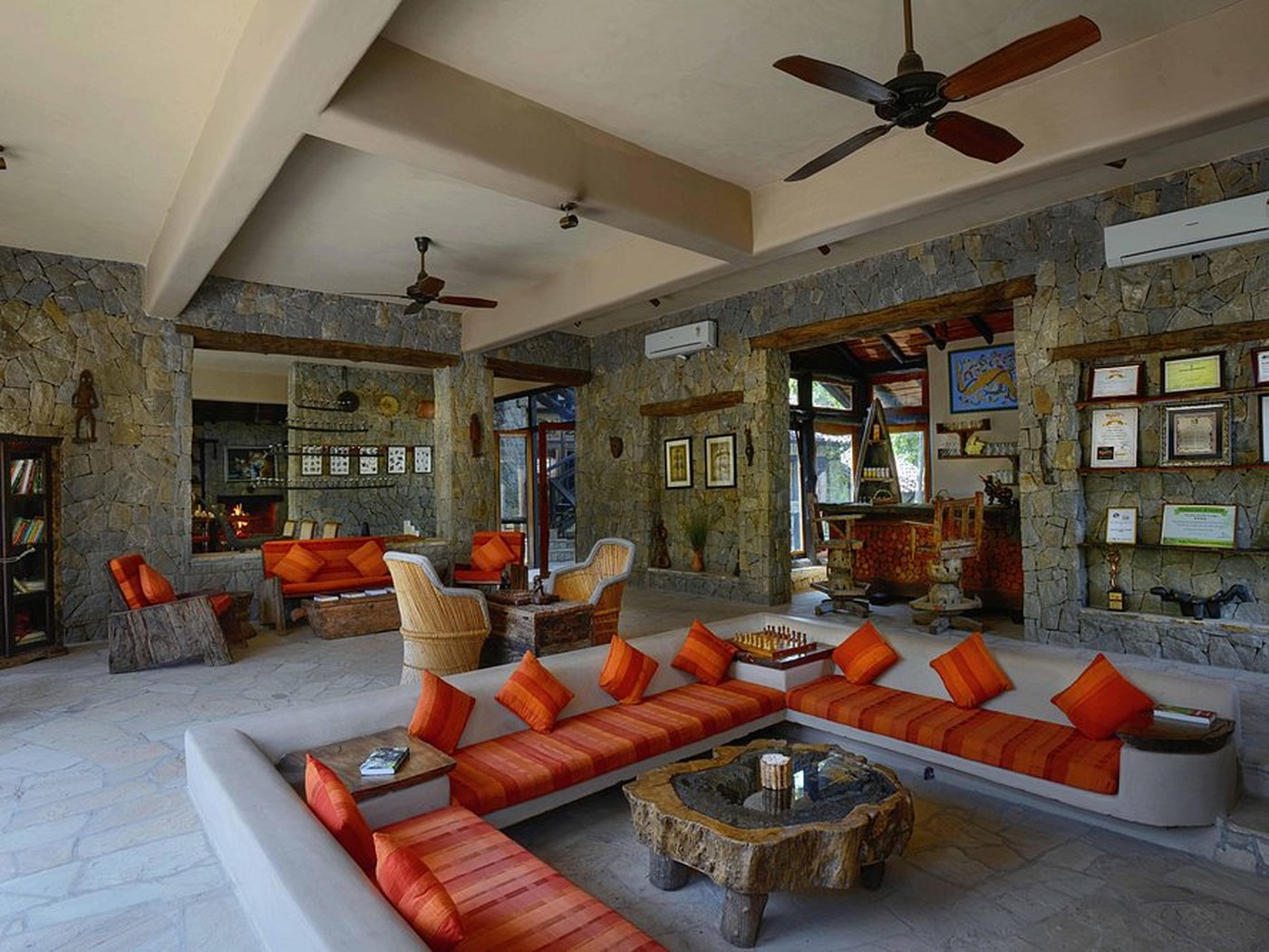 Photograph of Kanha Earth Lodge in Kanha