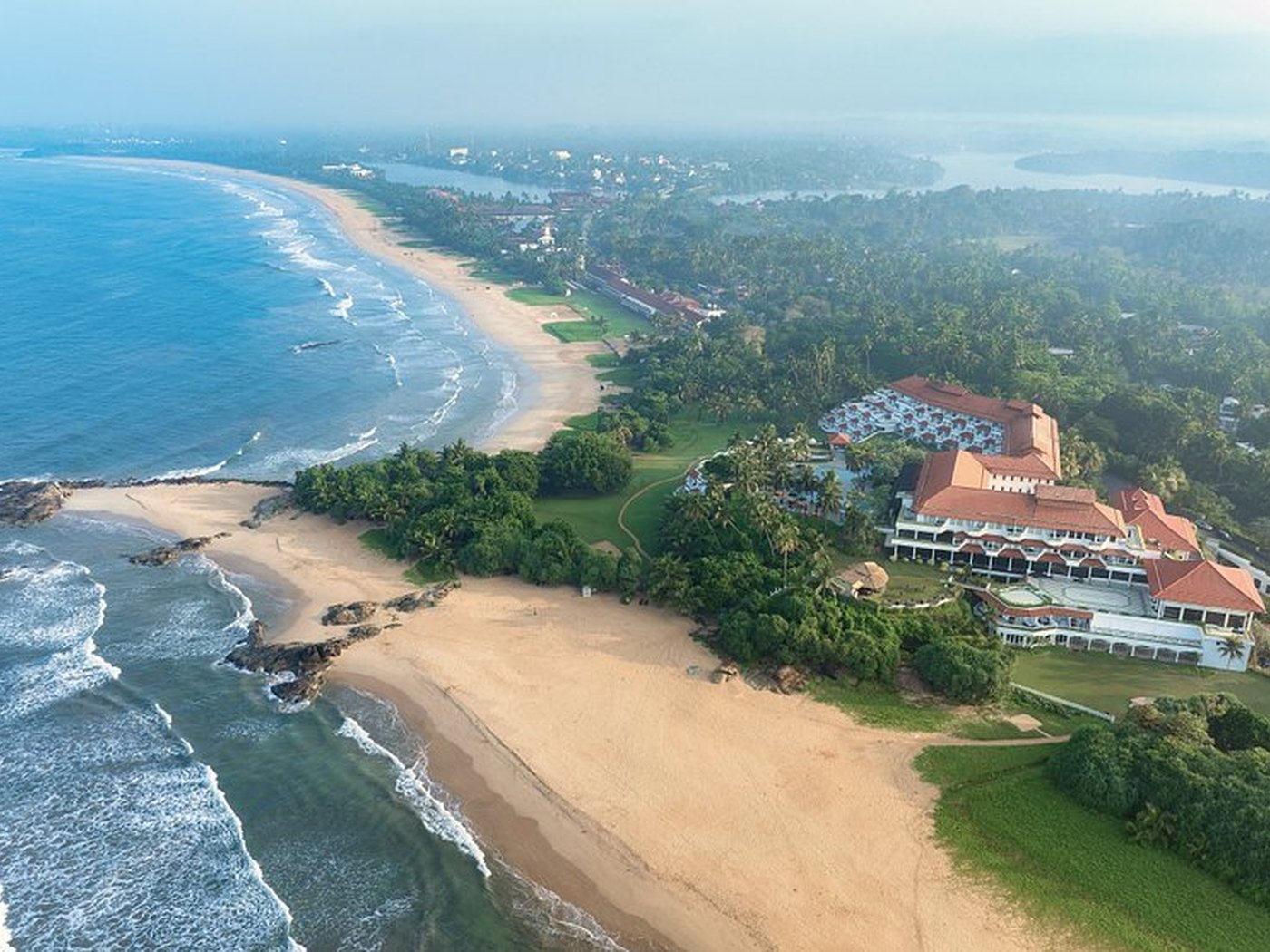 Taj Bentota hotel view