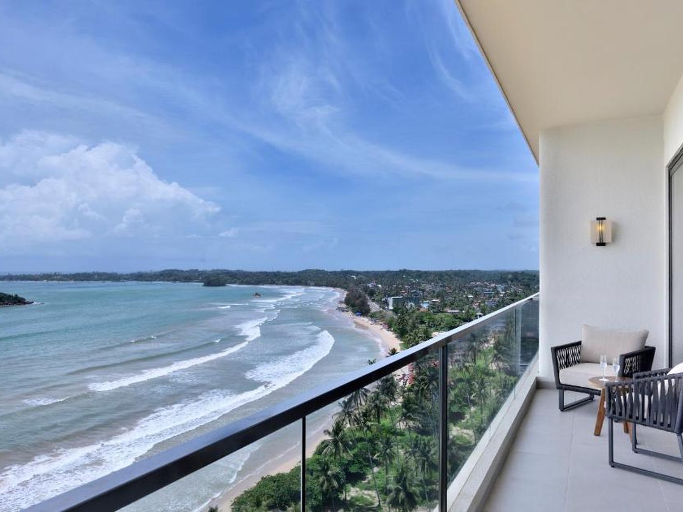 WeligamaBay Marriott resort spa hotel view