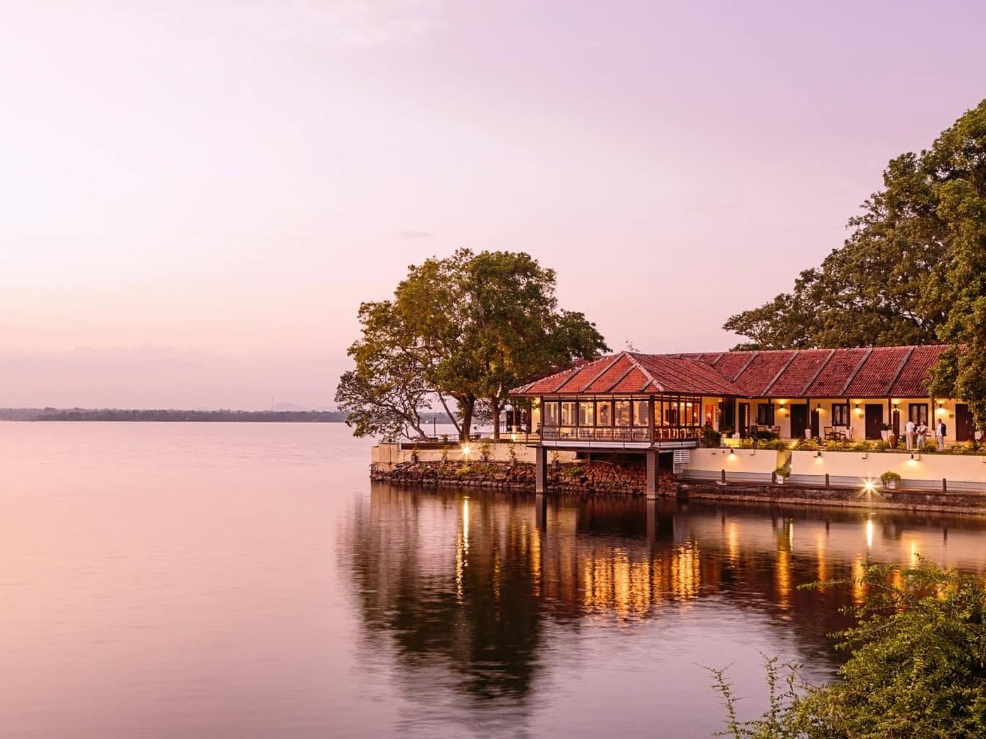 Ekho lakehouse Polonnurwa hotel view