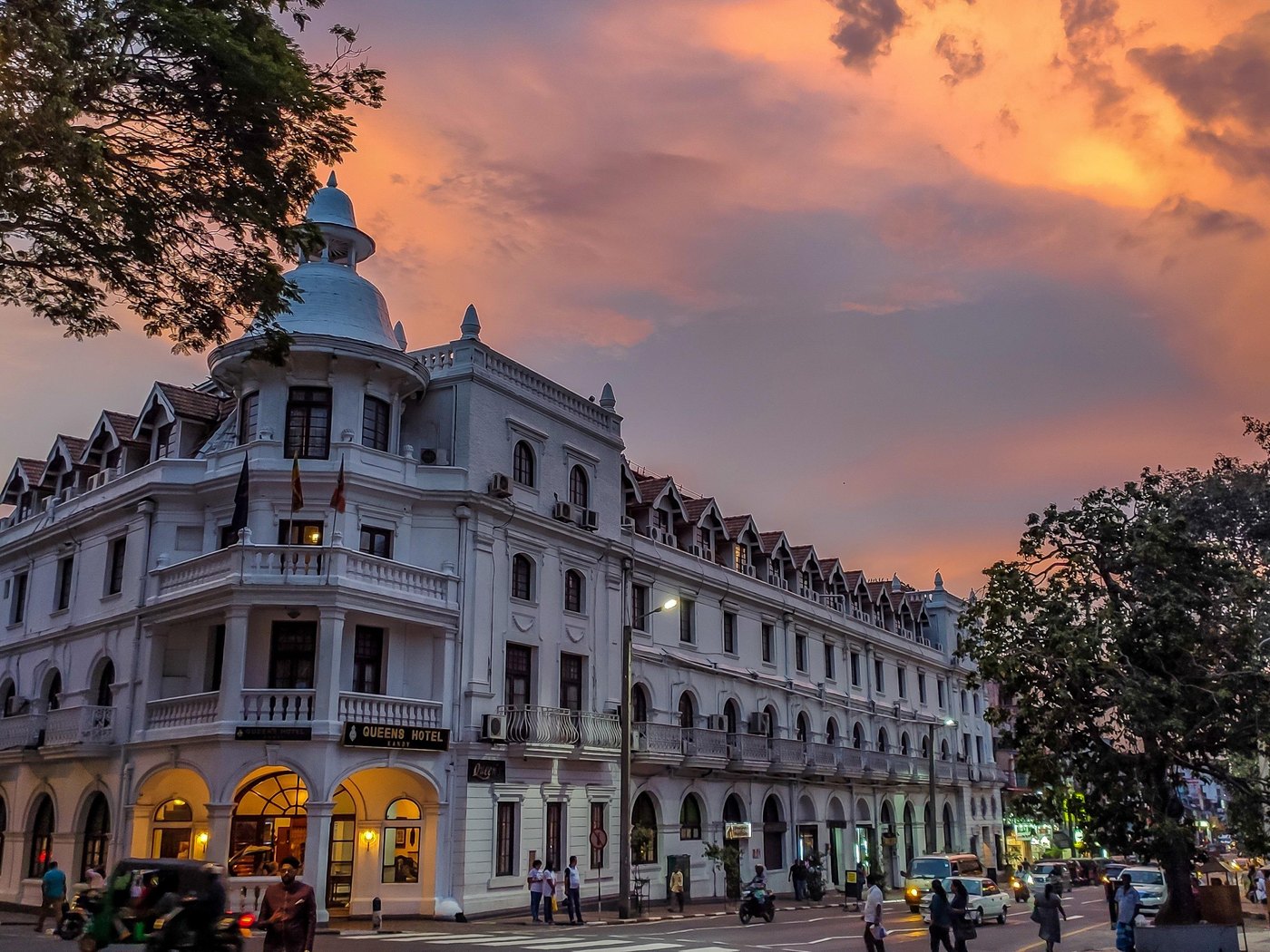 Queens Hotel in Kandy, Sri Lanka