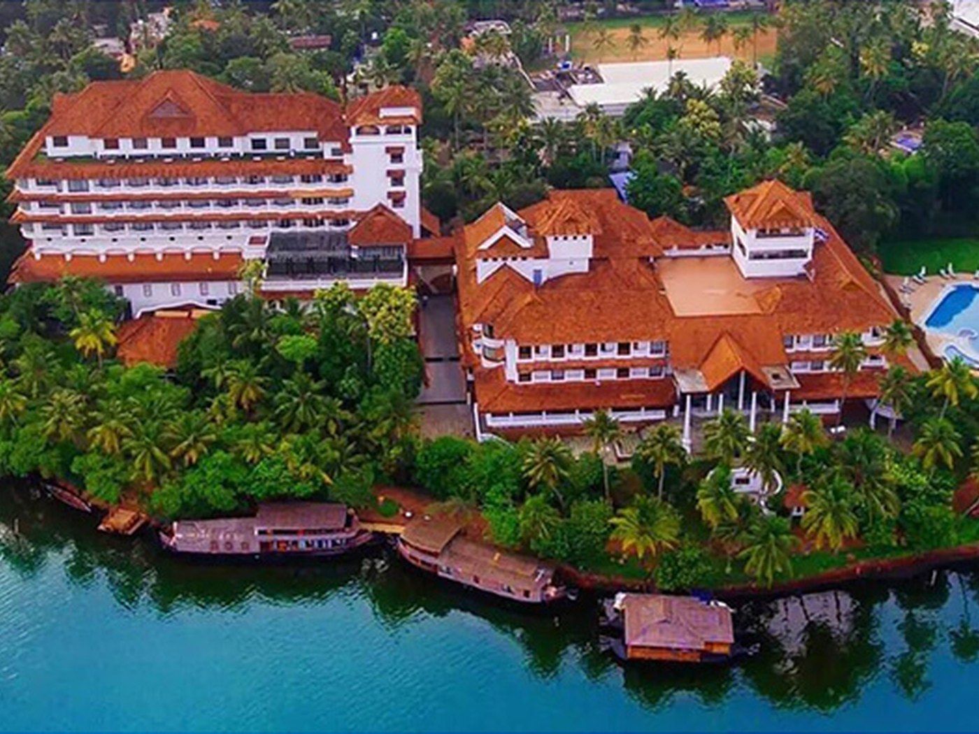 backwaters at Raviz Kadavu