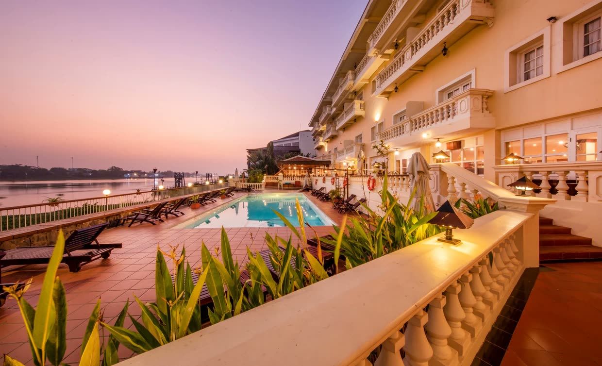 Photograph of Victoria Chau Doc in Chau Doc