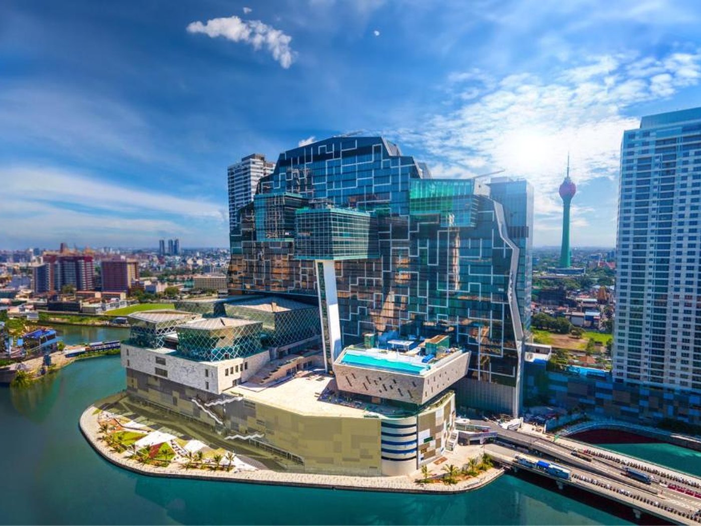 Cinnamon Life CMB hotel view
