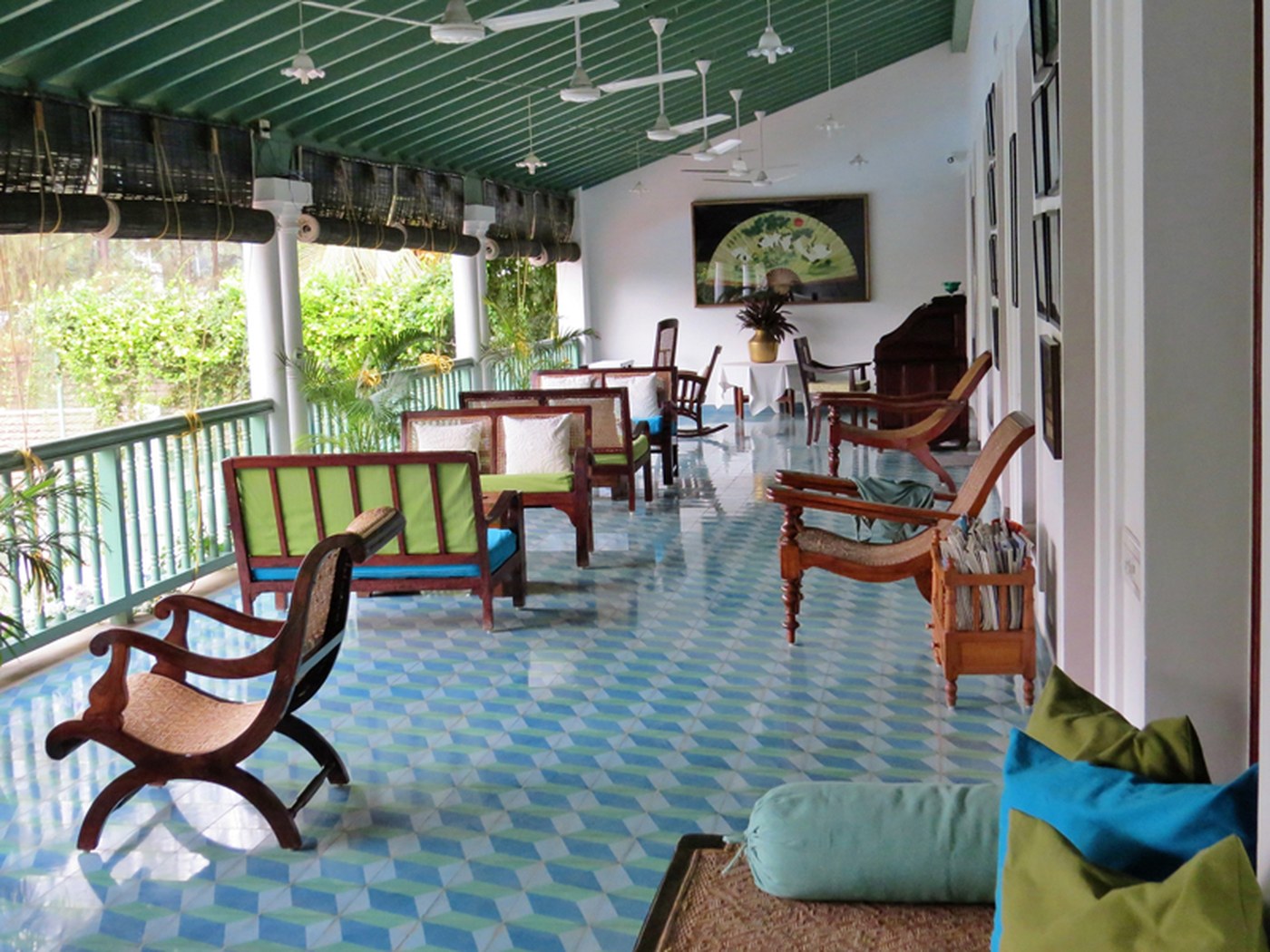 Courtyard at The Bangala