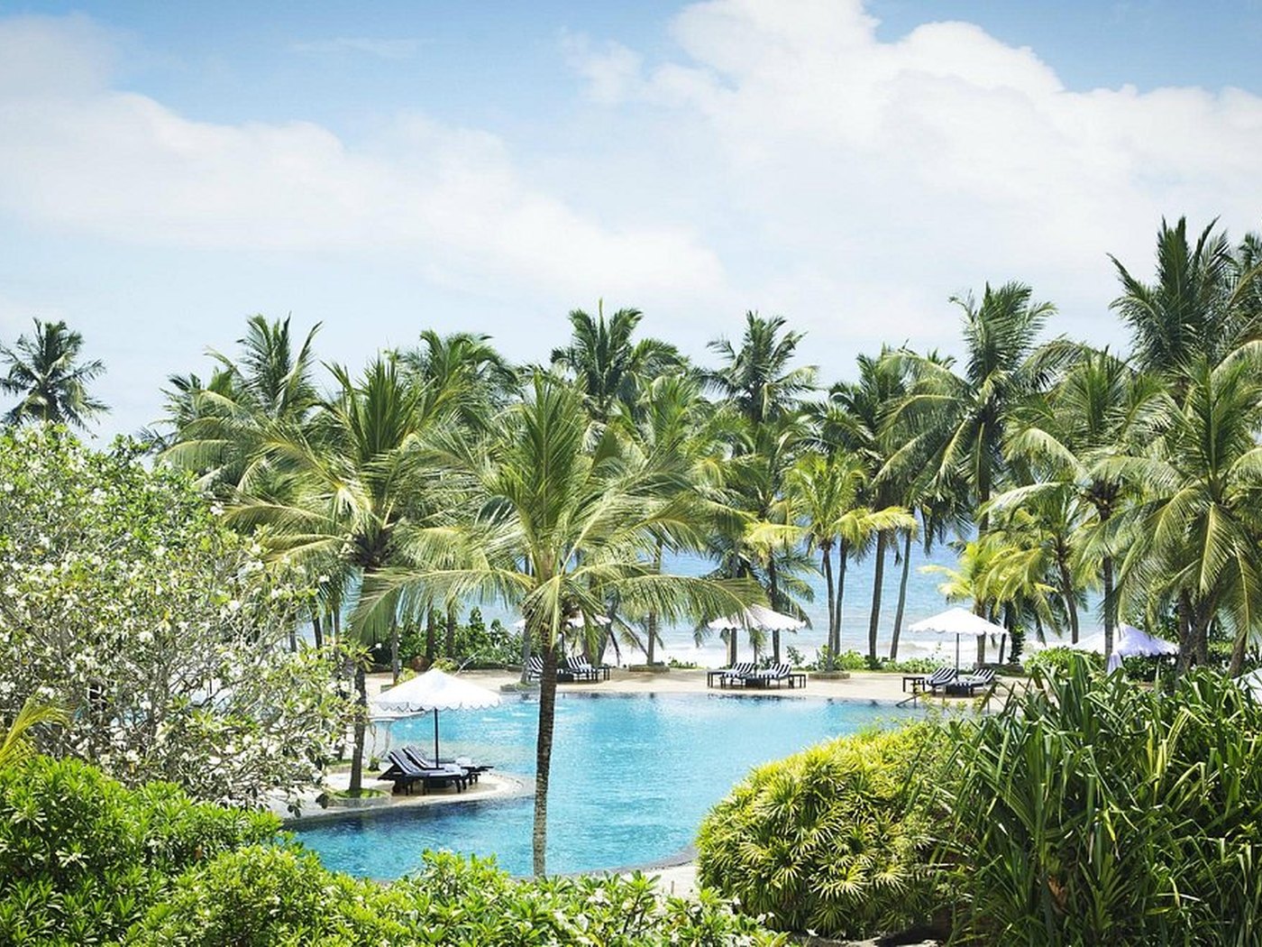 Taj Bentota hotel view