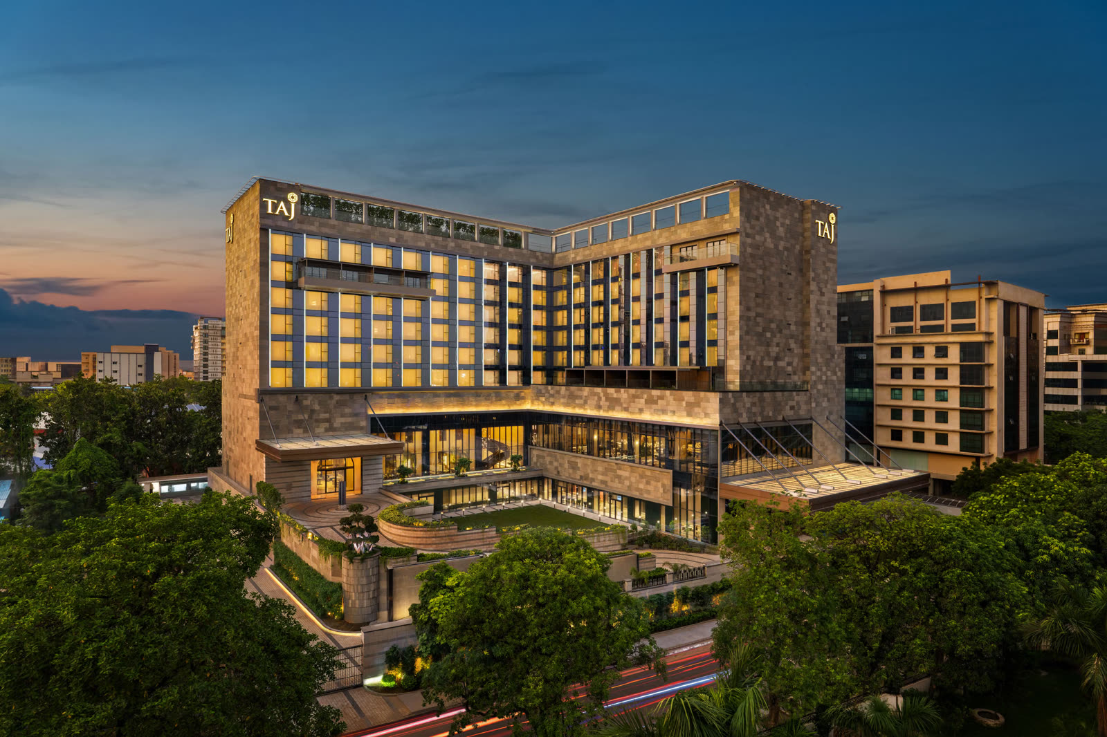 Taj Gomti Nagar in Lucknow, India