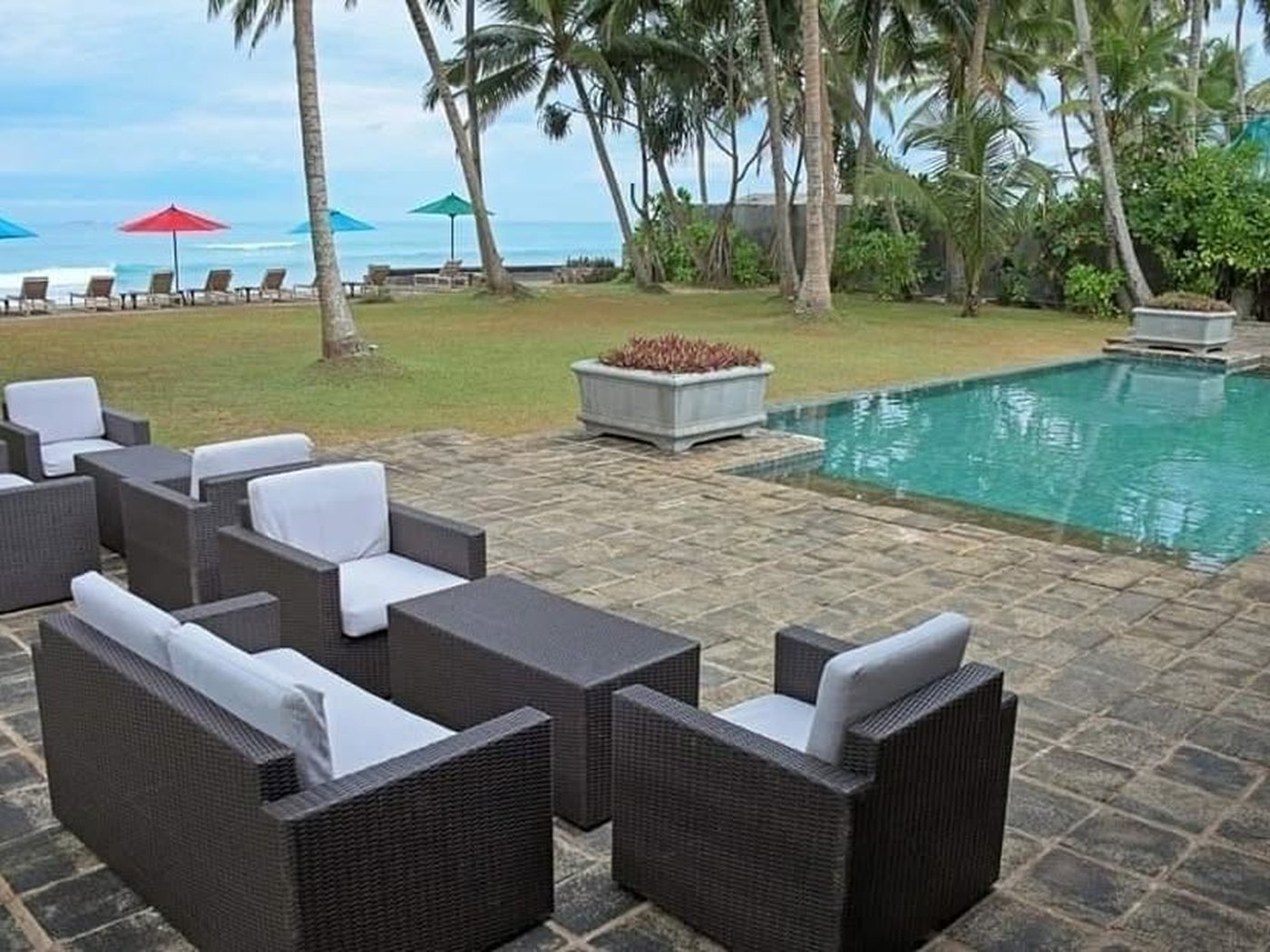 Era beach Galle hotel view