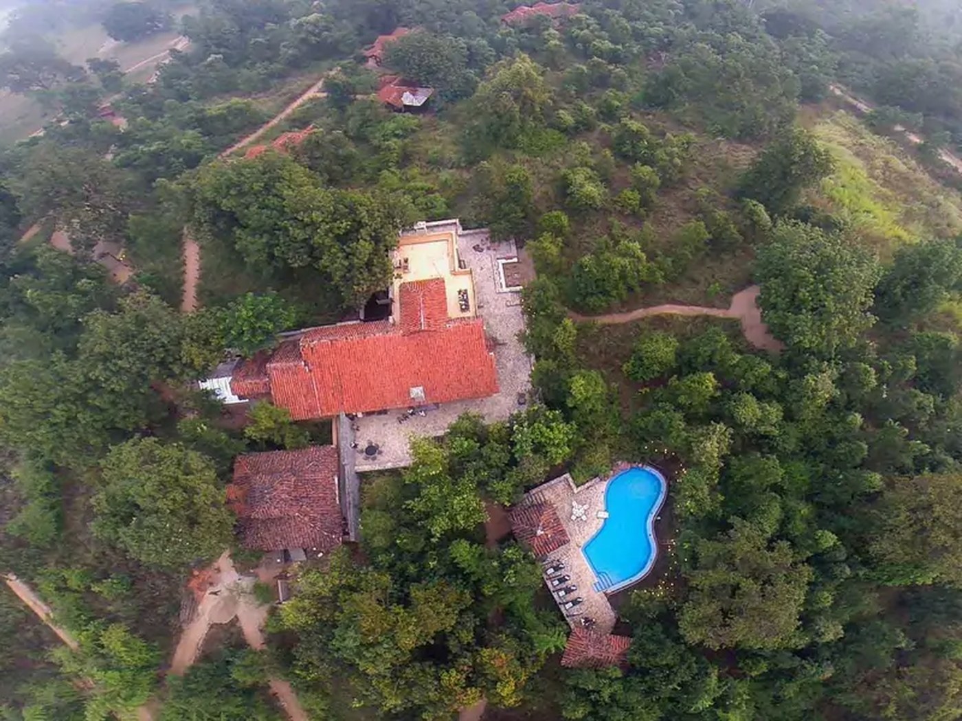 Kanha Earth Lodge in Kanha, India