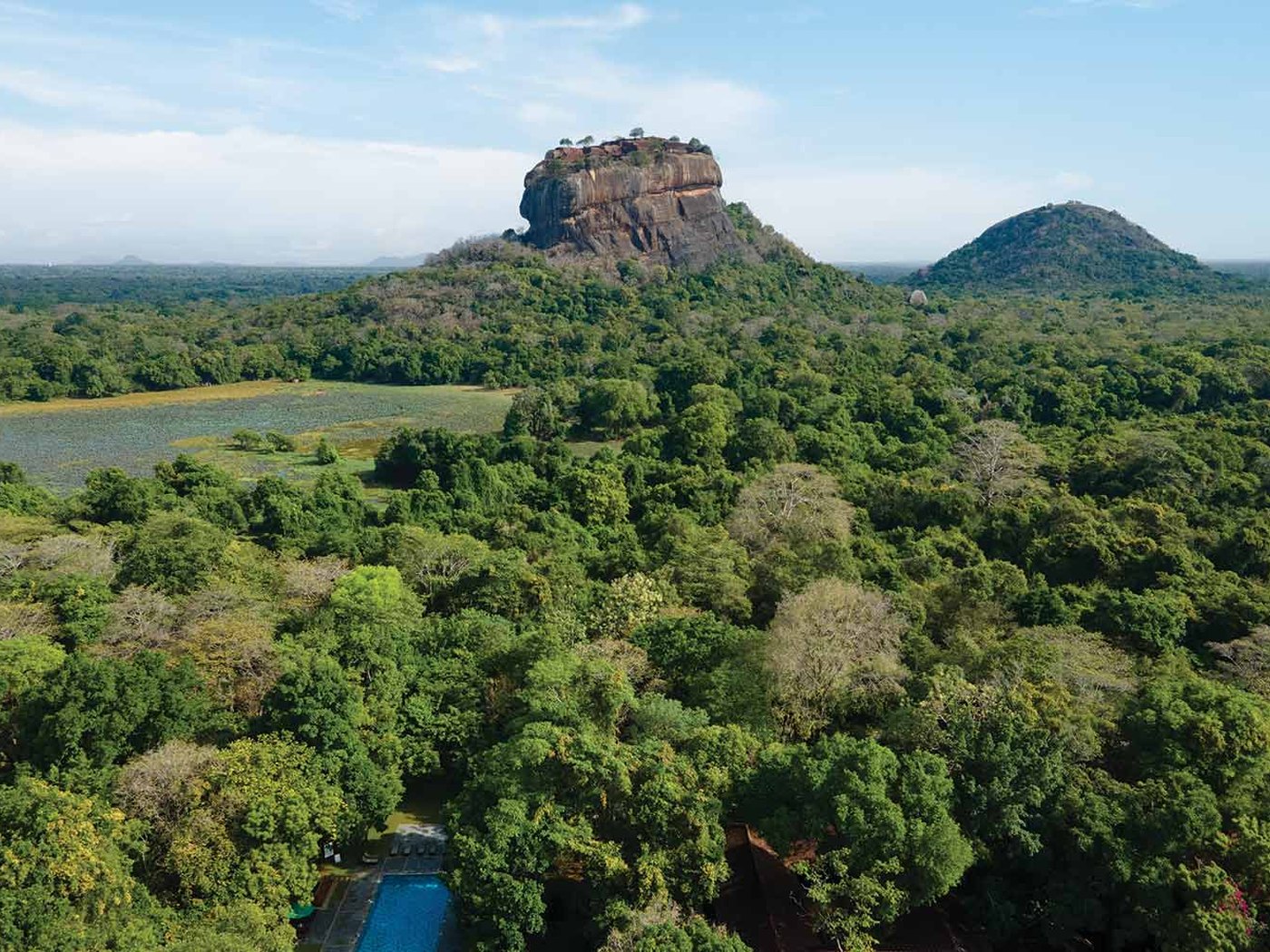 Hotel Sigiriya hotel view