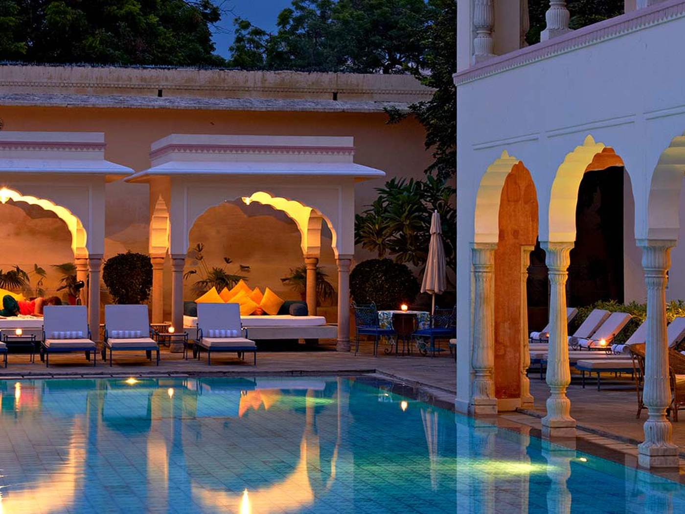 Photograph of Samode Haveli Heritage Hotel in Jaipur