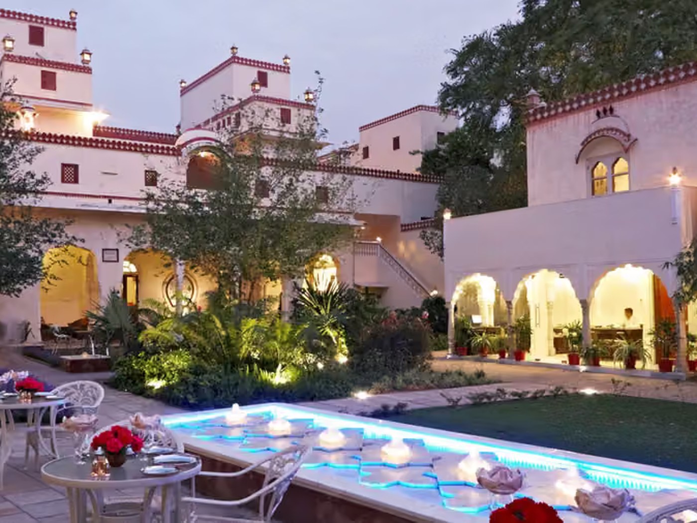 Photograph of Mandawa Haveli Heritage Hotel in Jaipur