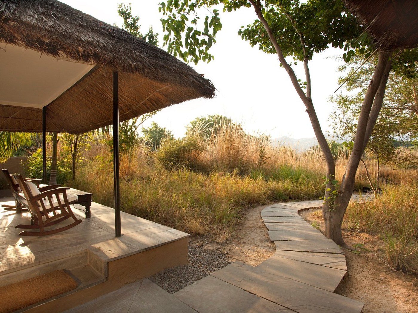Photograph of Khem Vilas Heritage Hotel in Ranthambore National Park