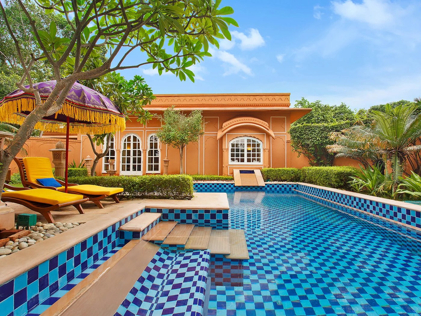 Photograph of Oberoi Raj Vilas in Jaipur