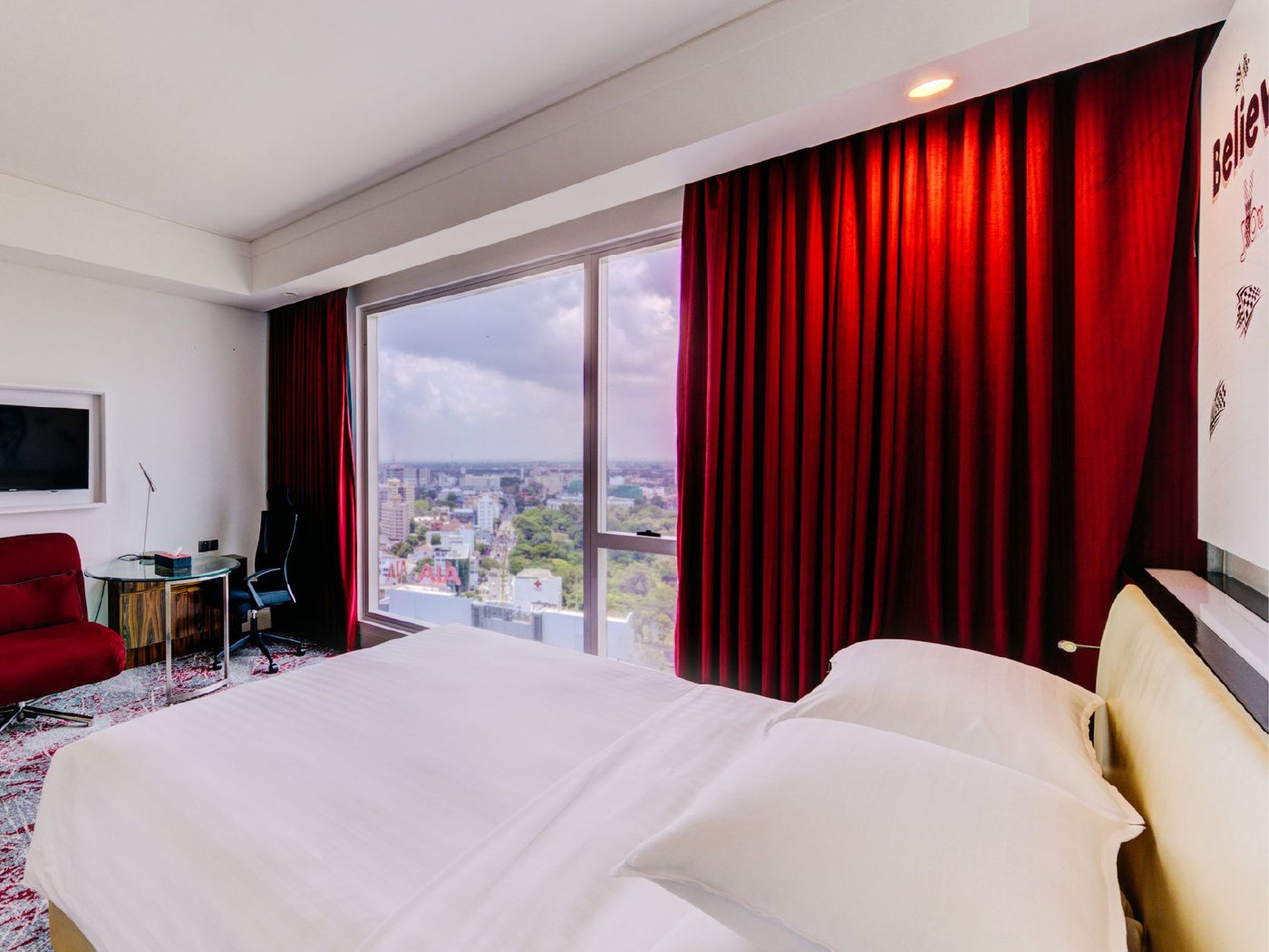 Cinnamon Red CMB hotel view