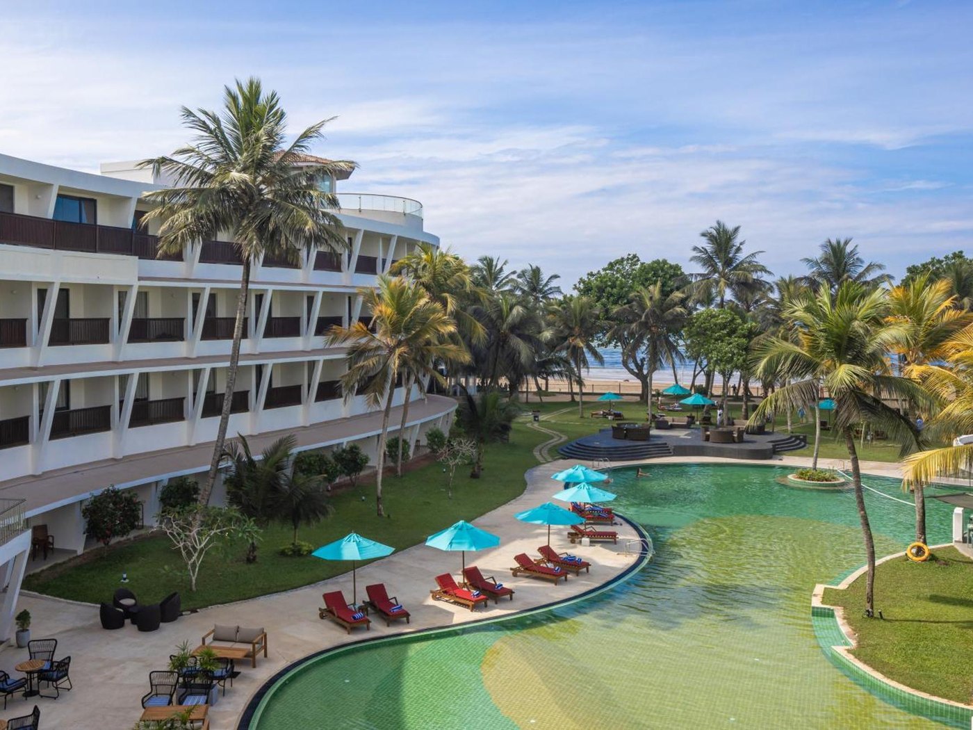 Eden Resort Beruwela hotel view