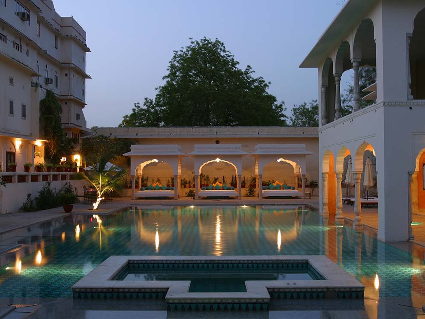 Samode Haveli Heritage Hotel in Jaipur, India