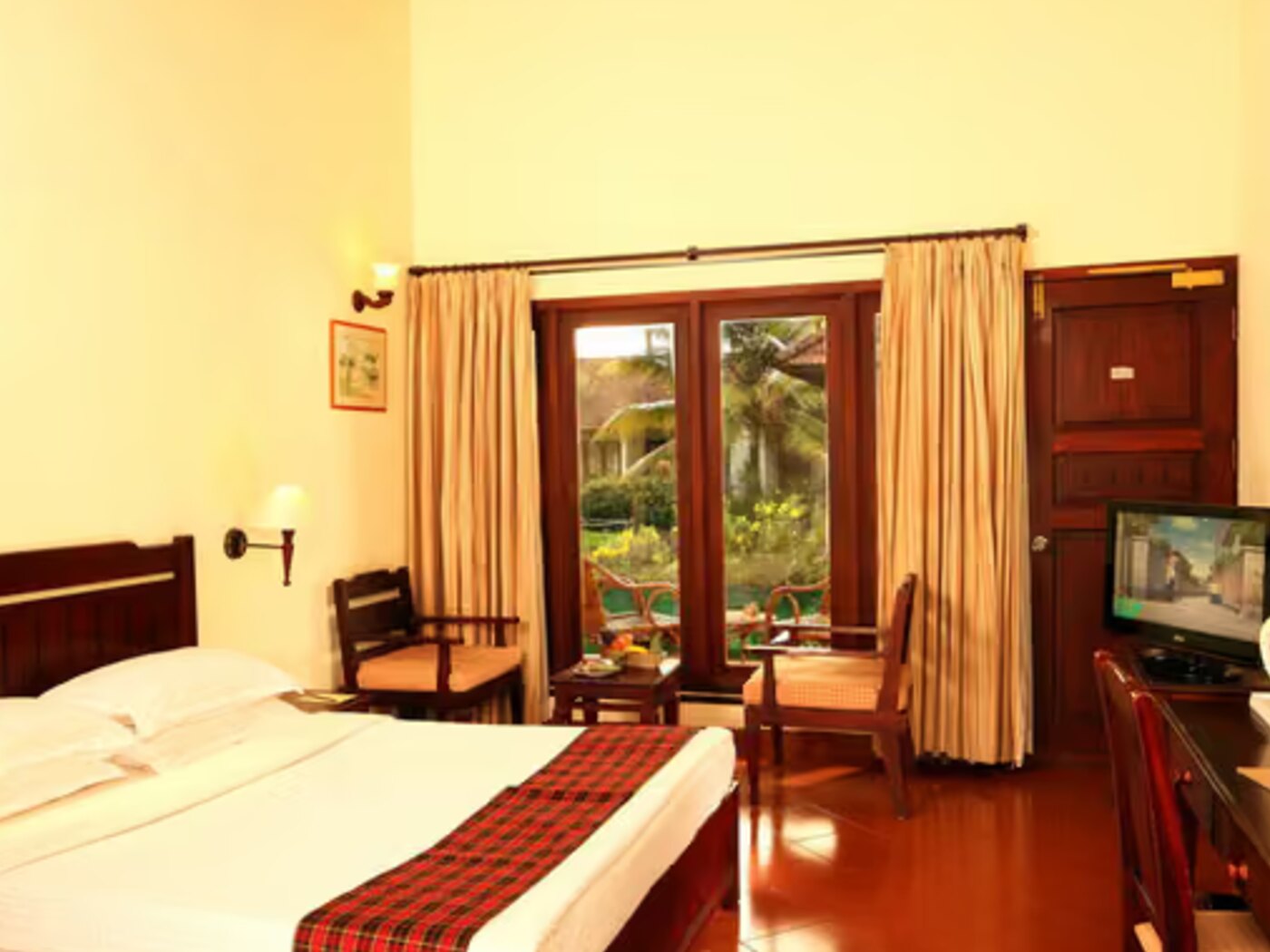 Guest accommodation at Abad Whispering Palms