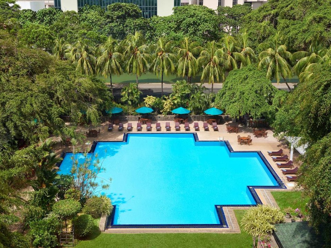 Cinnamon Grand CMB hotel view