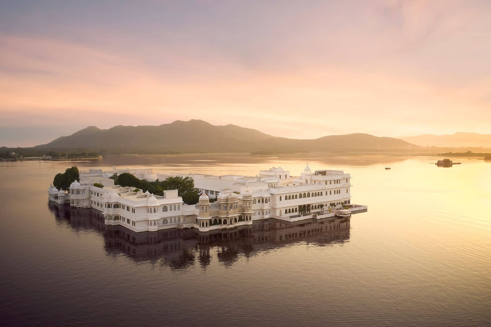 Taj Lake Palace in Udaipur, India