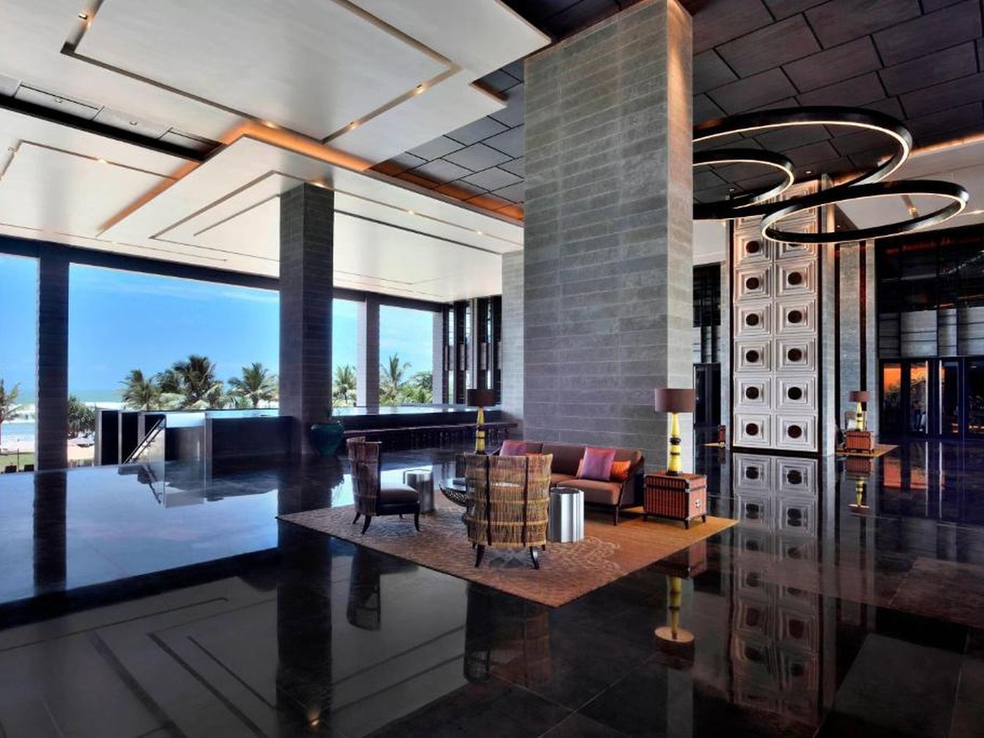 WeligamaBay Marriott resort spa hotel view