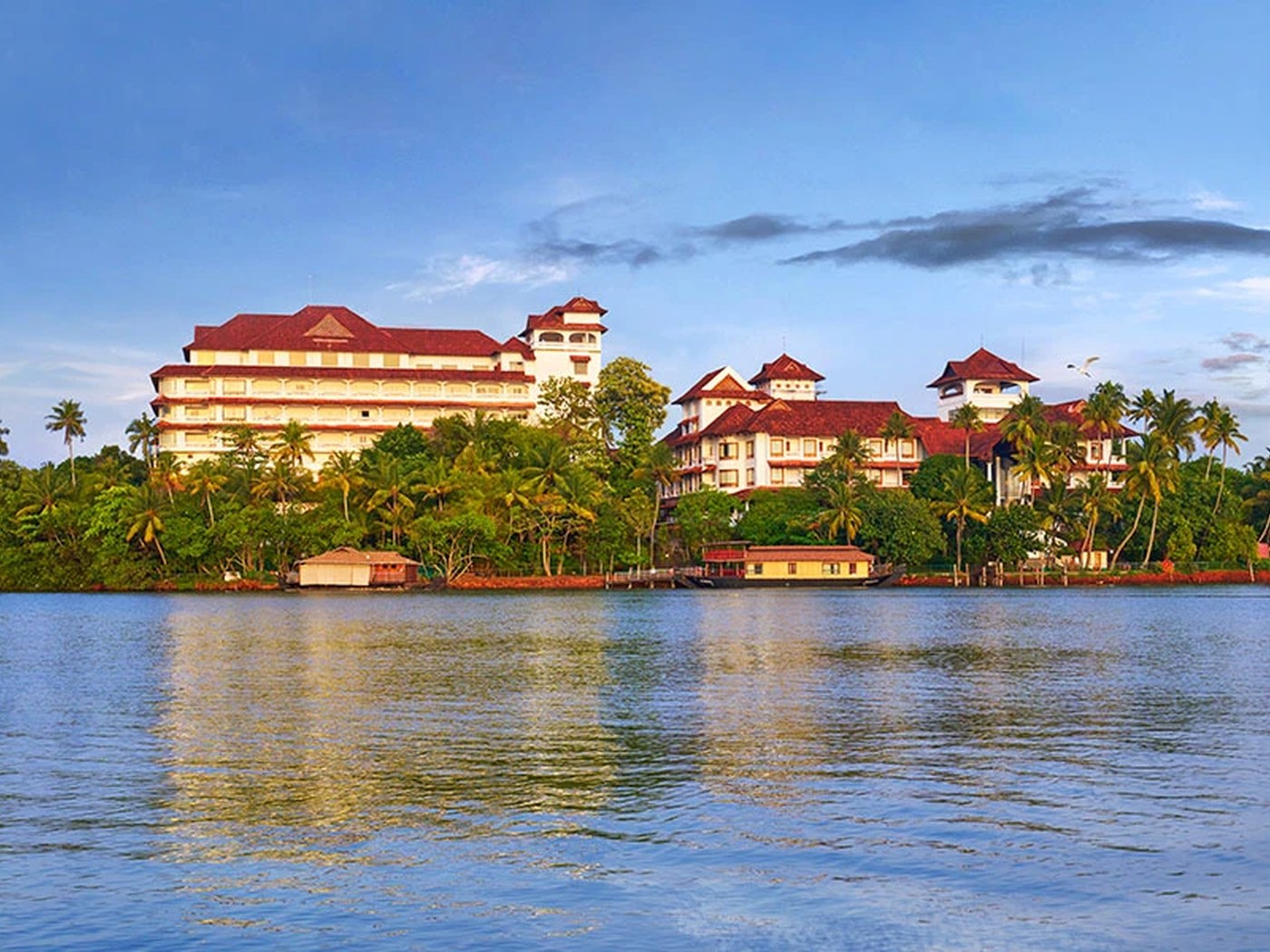 Exterior view of Leela Ashtamudi Kollam