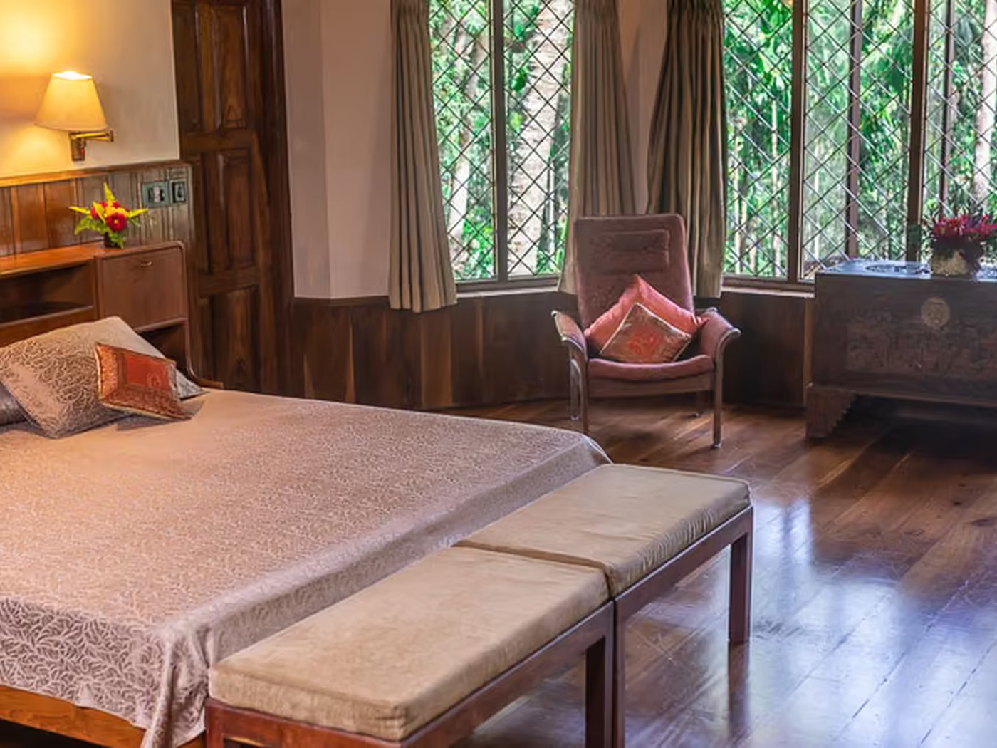 deluxe room at Tranquil Plantation Hideway