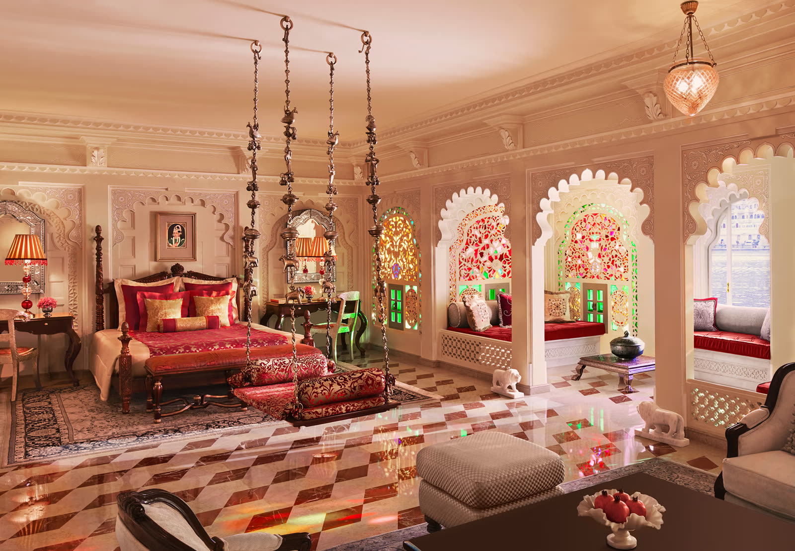 Photograph of Taj Lake Palace in Udaipur