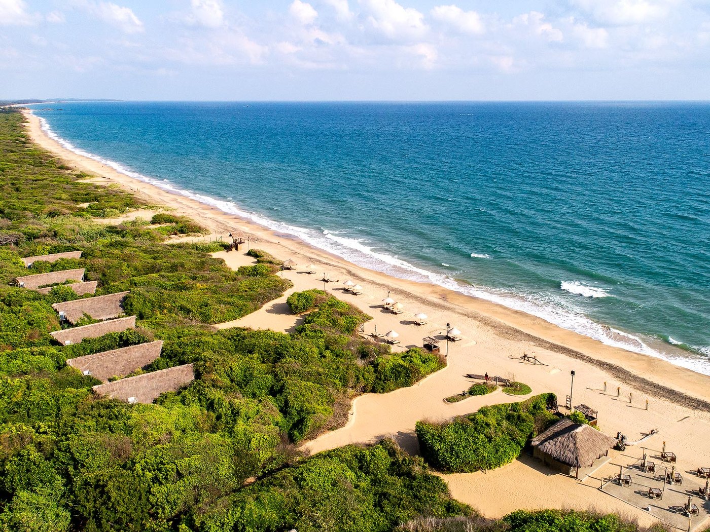 Uga Jungle Beach hotel view