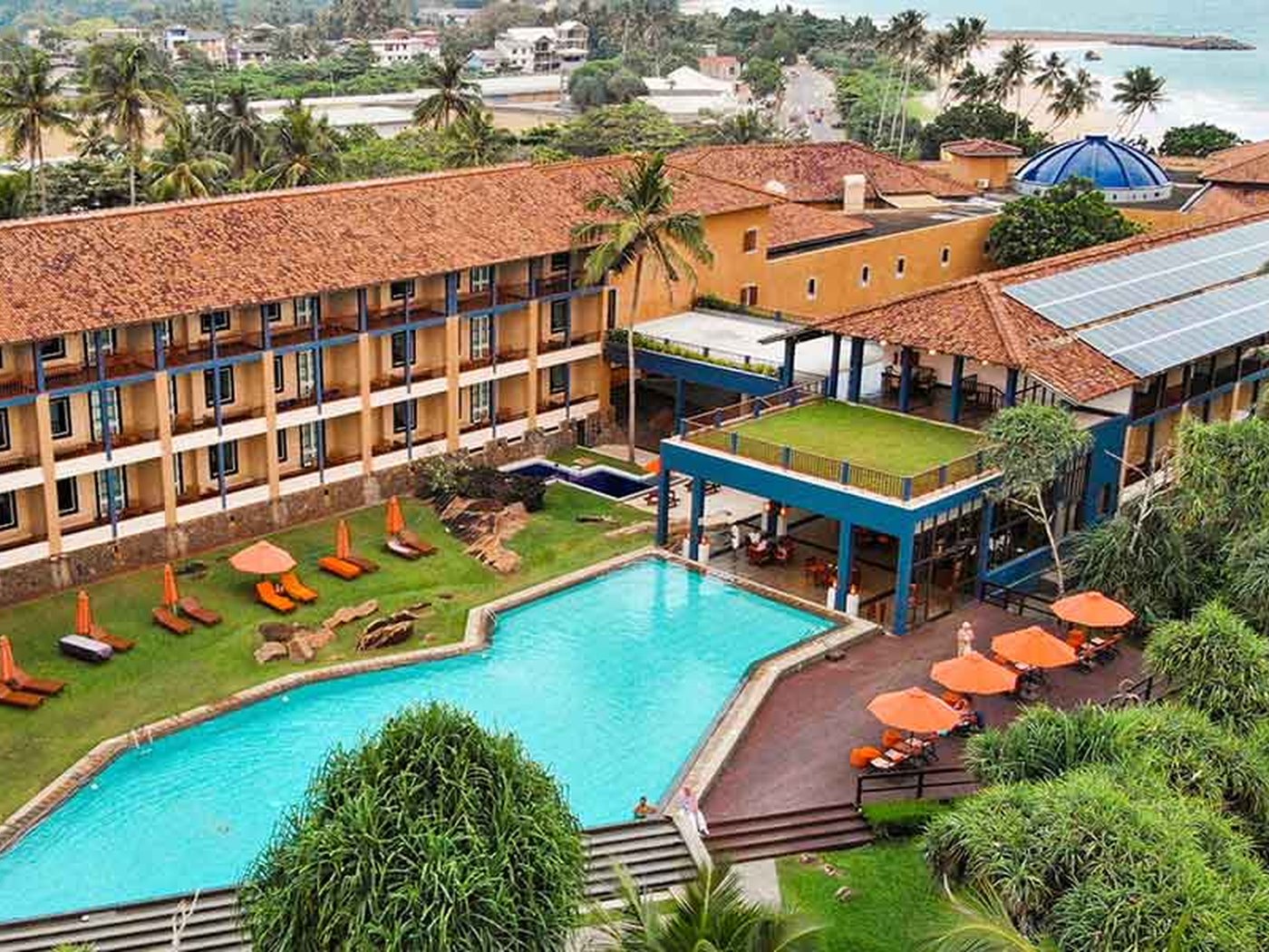 Jetwing Lighthouse Galle hotel view