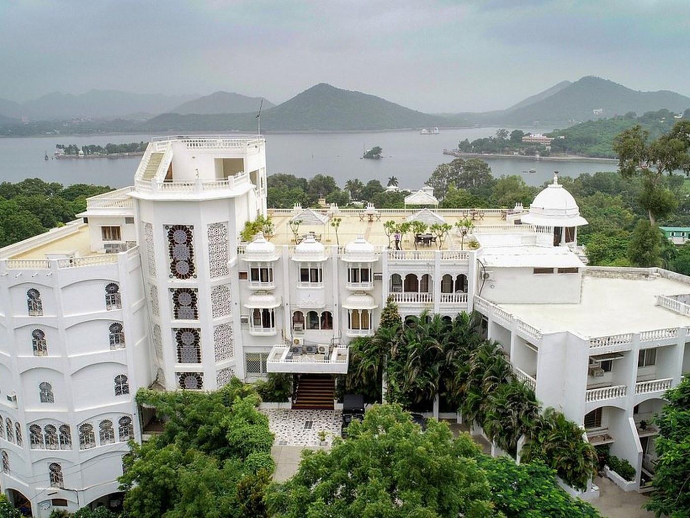 Hilltop Palace in Udaipur, India