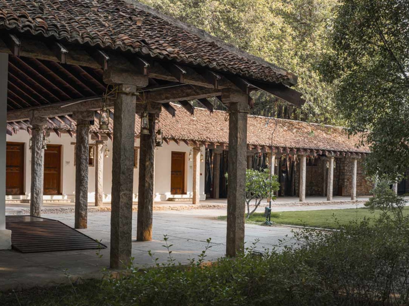 Pool and grounds at Heritage Madurai