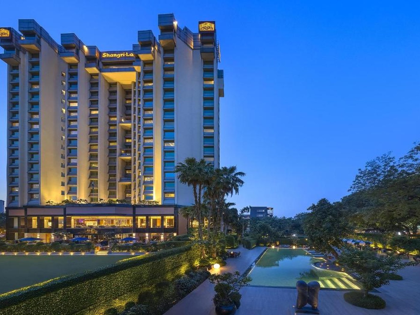 Photograph of Hotel Shangri La in Delhi