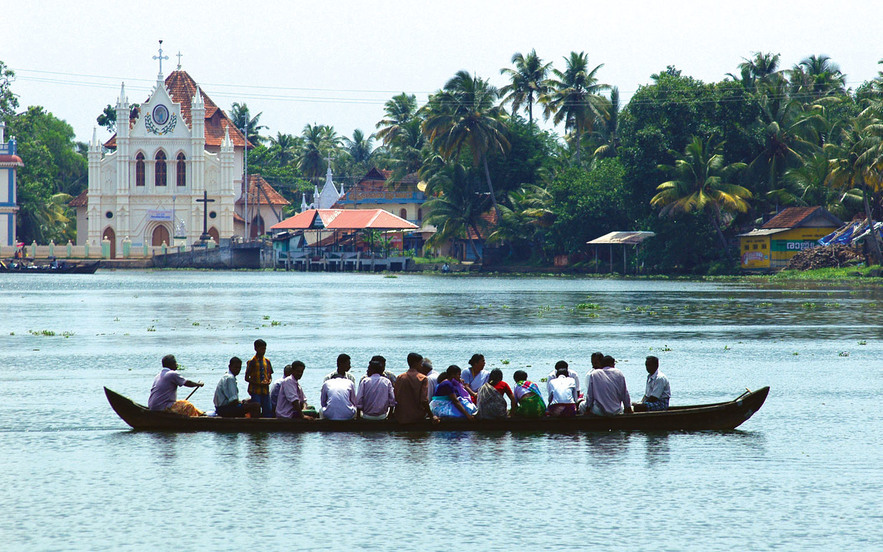 Scene from the Classic South Kerala tour