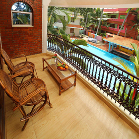 Jasmine Palace, a beach resort in Kovalam, Kerala